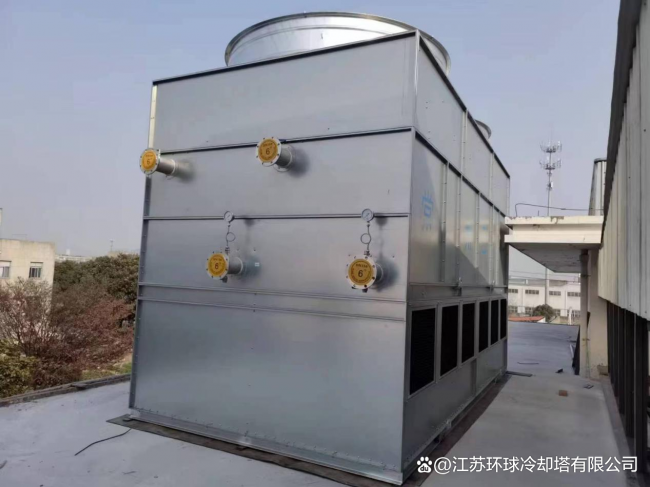 不锈钢冷却塔 密闭式冷却塔 横流密封闭式铜管盘管冷却凉水塔
